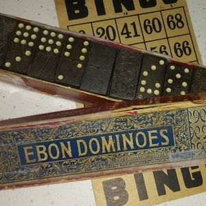 Ebon Dominoes - Vintage